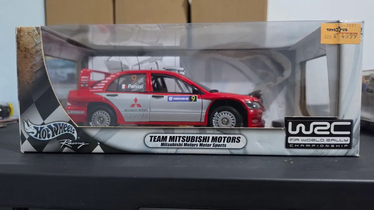 Hot wheels Lancer Evolution WRC 1/18