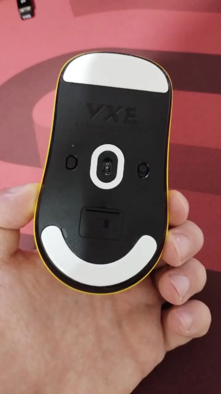 Mouse Gamer VXE R1 PRO MAX 4K YELLOW - Foto 3
