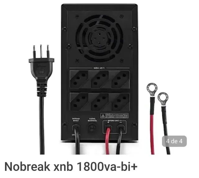 Nobreak long backup Sem Bateria - XNB 1800 VA BI+ Intelbras - Foto 2