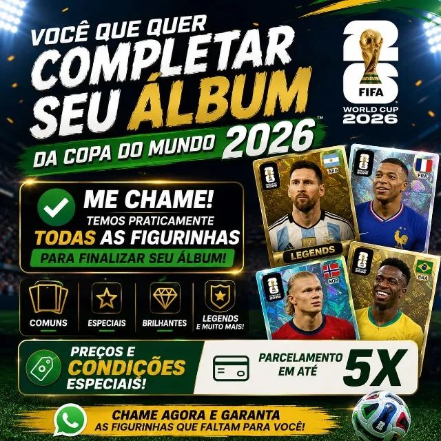 Venha completar seu álbum 2026 sem burocracia.  - Foto 2