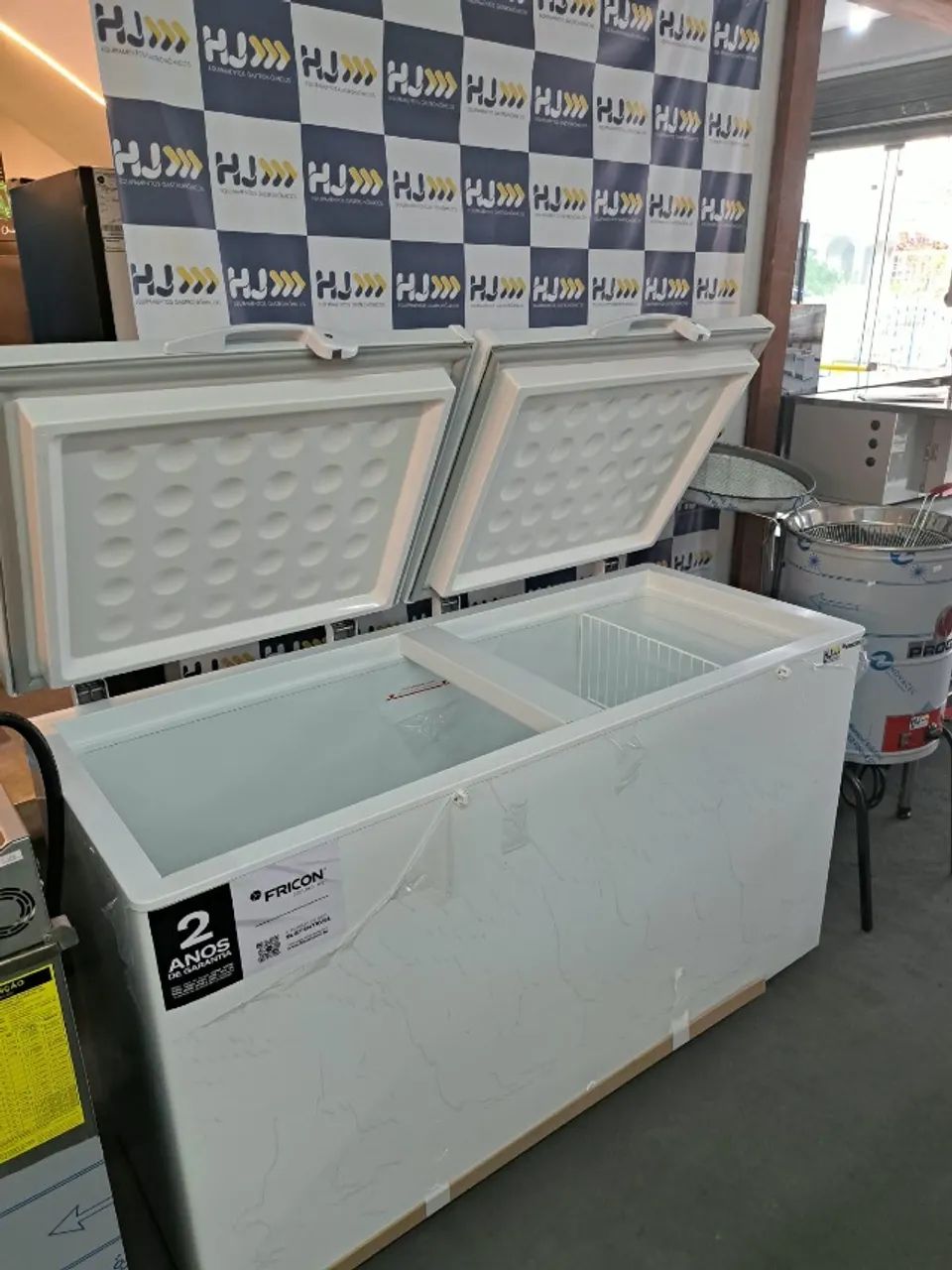 ac freezer 503 litros horizontal 2 tampas