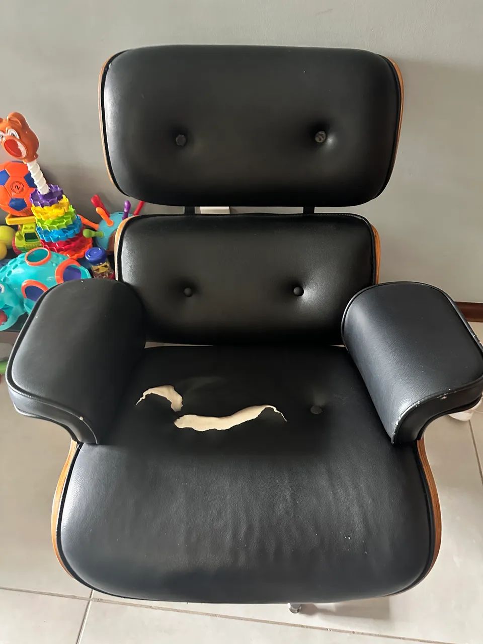 Poltrona Charles Eames Preto - Foto 2