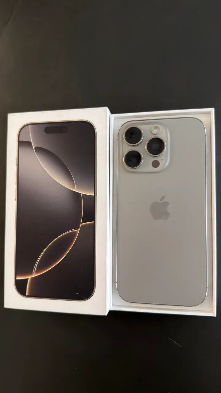 iphone 16 pro 256gb completo - Celulares e Smartphones - Altiplano