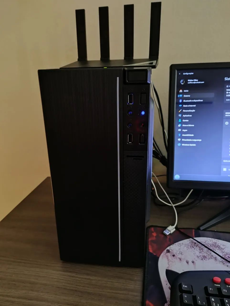 Troco computador Desktop por Notebook 