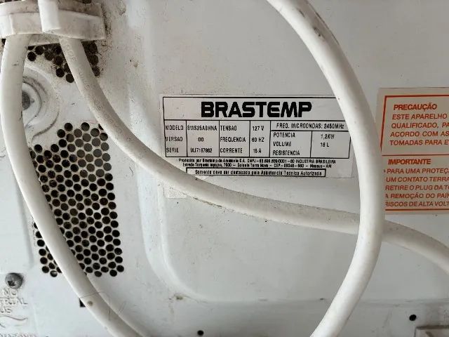 Microondas brastemp com defeito modelo bms25abhna  - Foto 4