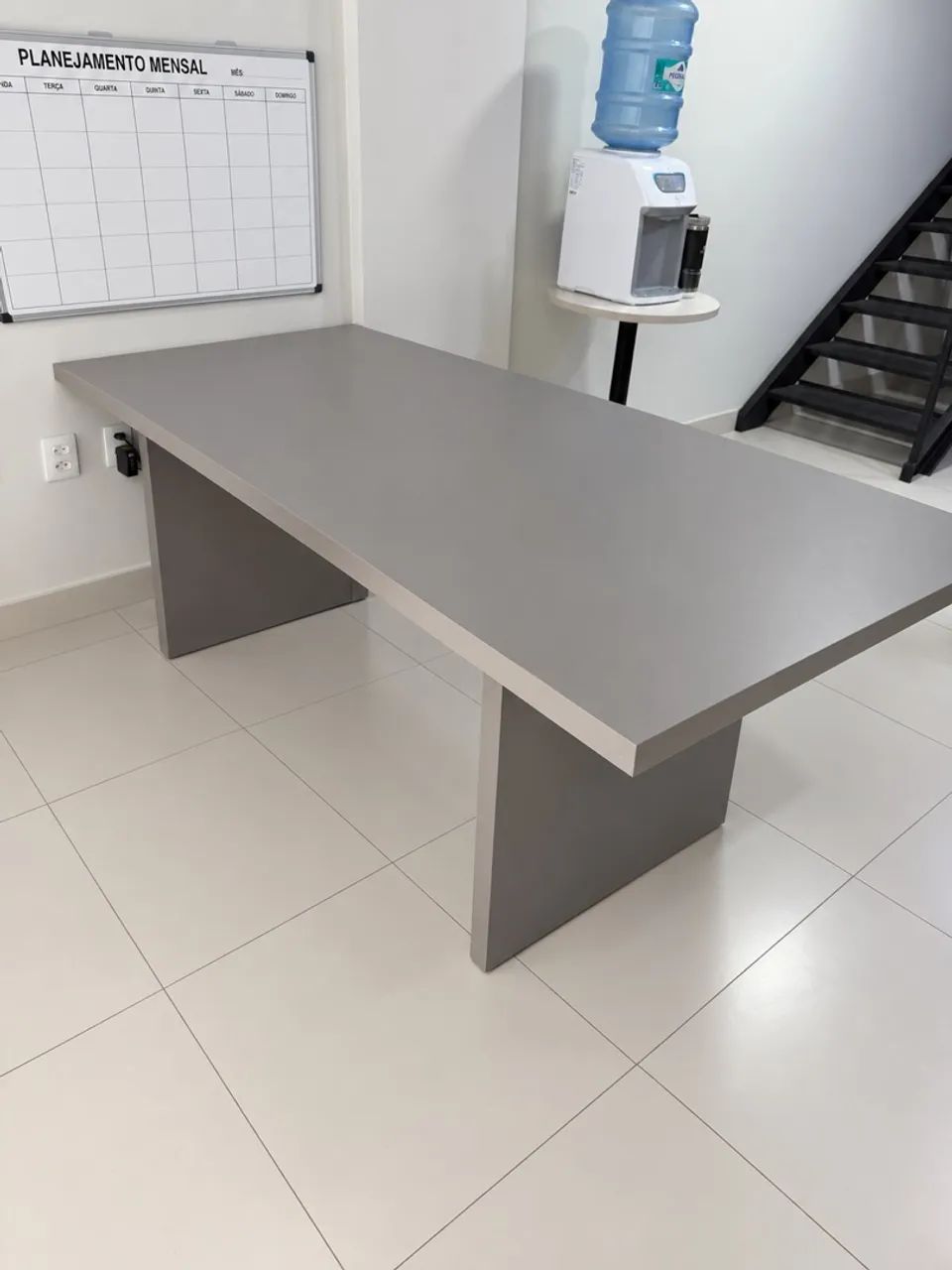 Mesa retangular Escritório 200x90cm 