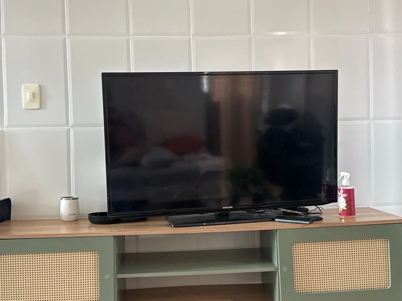 Smart TV Samsung 46? Full HD com defeito - Foto 2