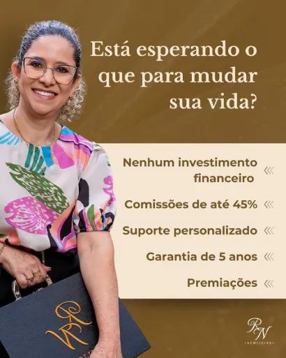 Vendedora de Semijoias - 100% Consignado e Sem Investimento - Foto 2