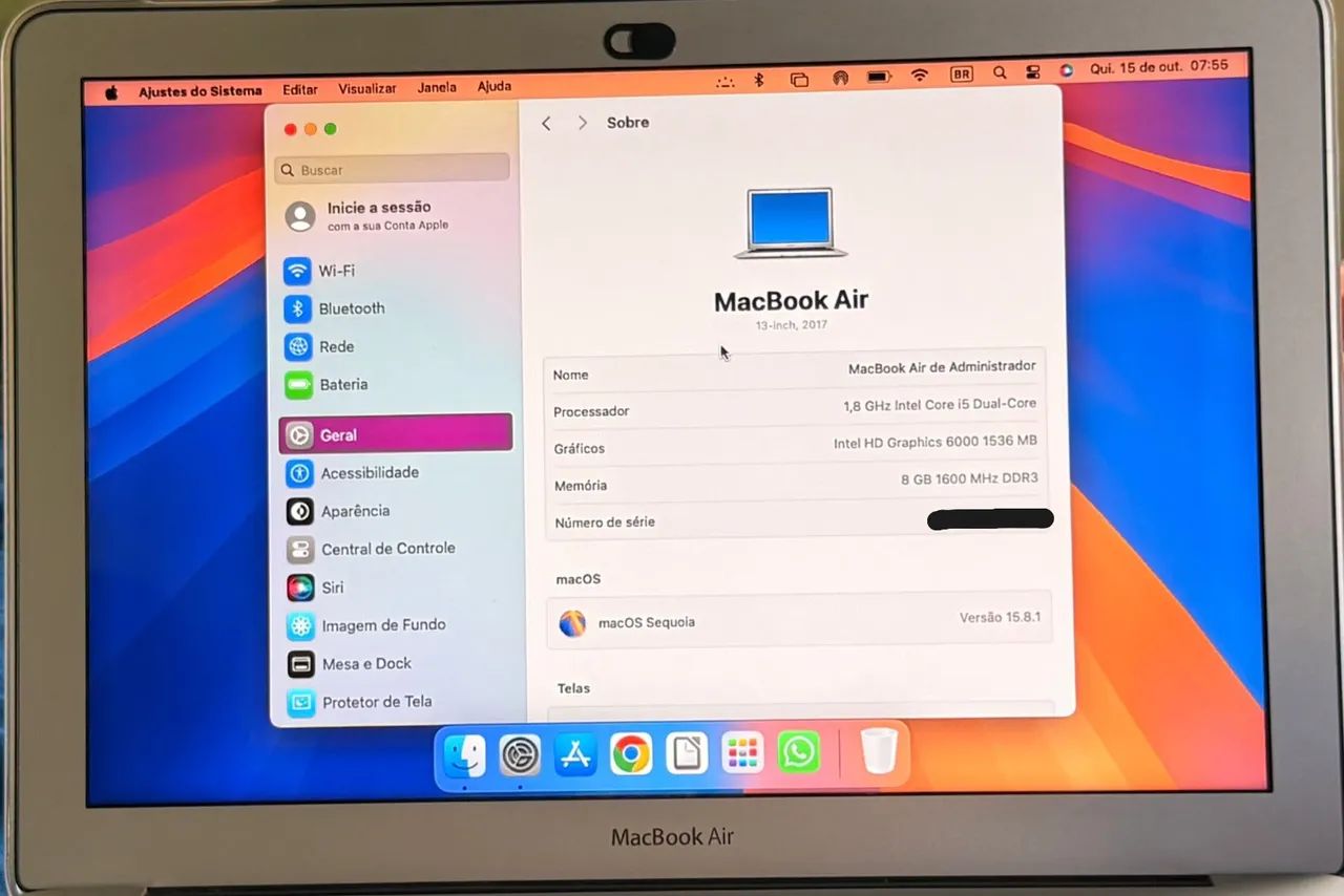 MacBook Air 2017 impecável  - Foto 2
