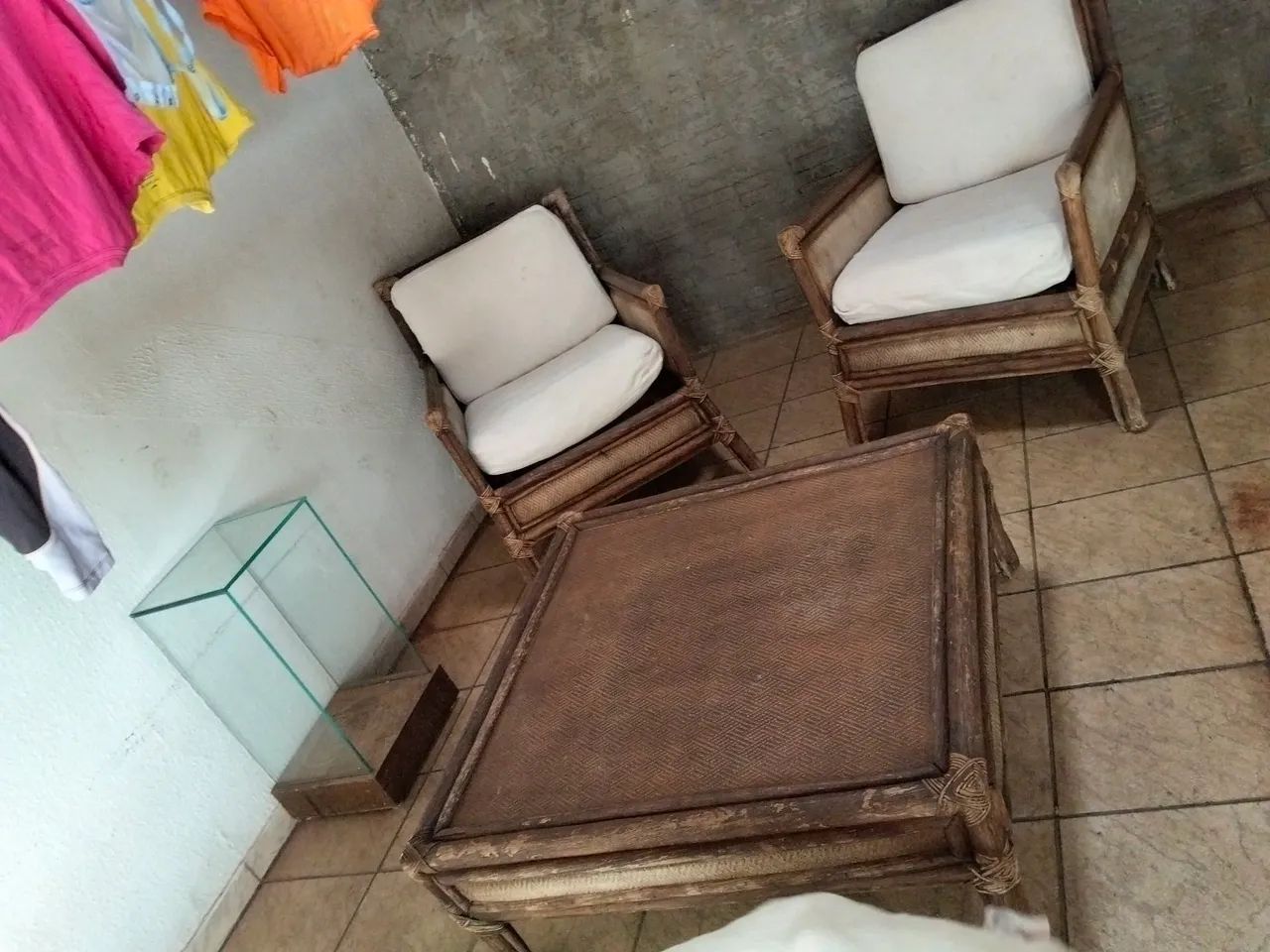 Vendo jogo de sofás rústico  - Foto 2