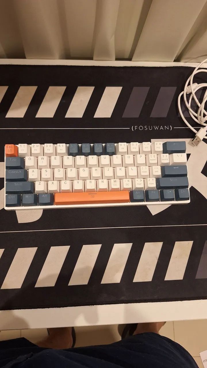 Combo gamer teclado, mouse e mouse pad - Foto 5