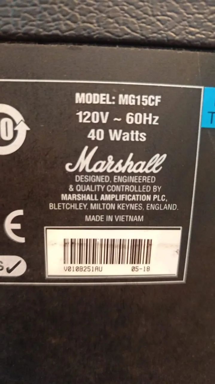Amplificador Marshall - Foto 4