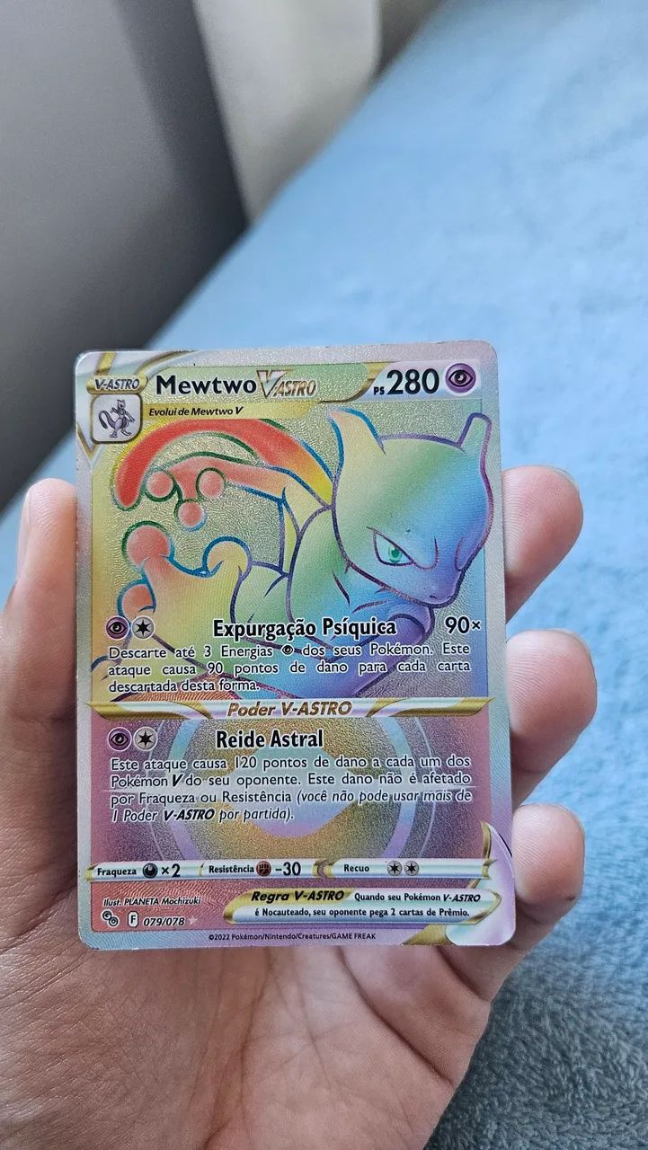 Carta Mewtwo VAstro D - Foto 2