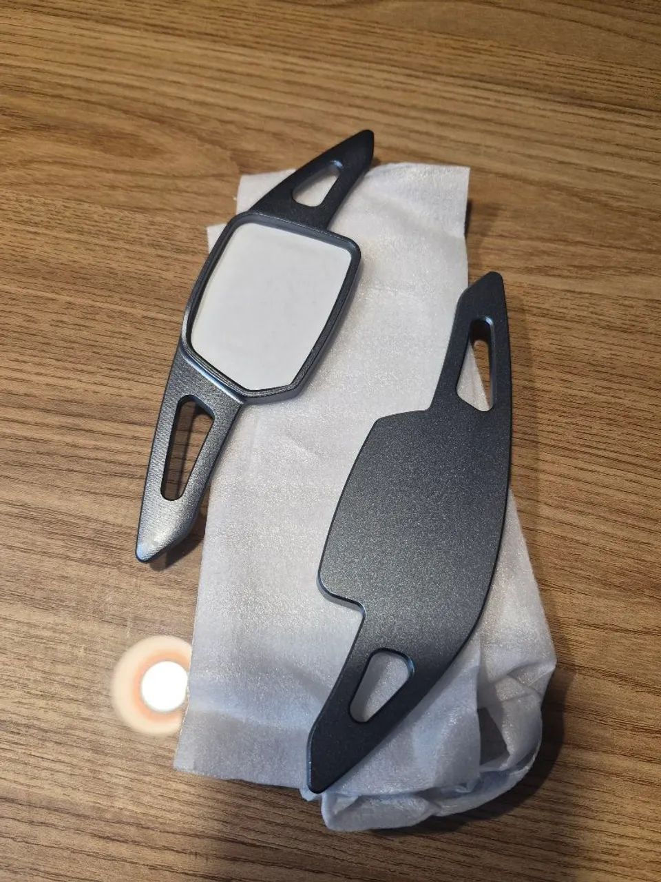 Audi A5 - Extensor de Paddle Shift Audi A5 Modelo B10 - Prata - Novo - Foto 5