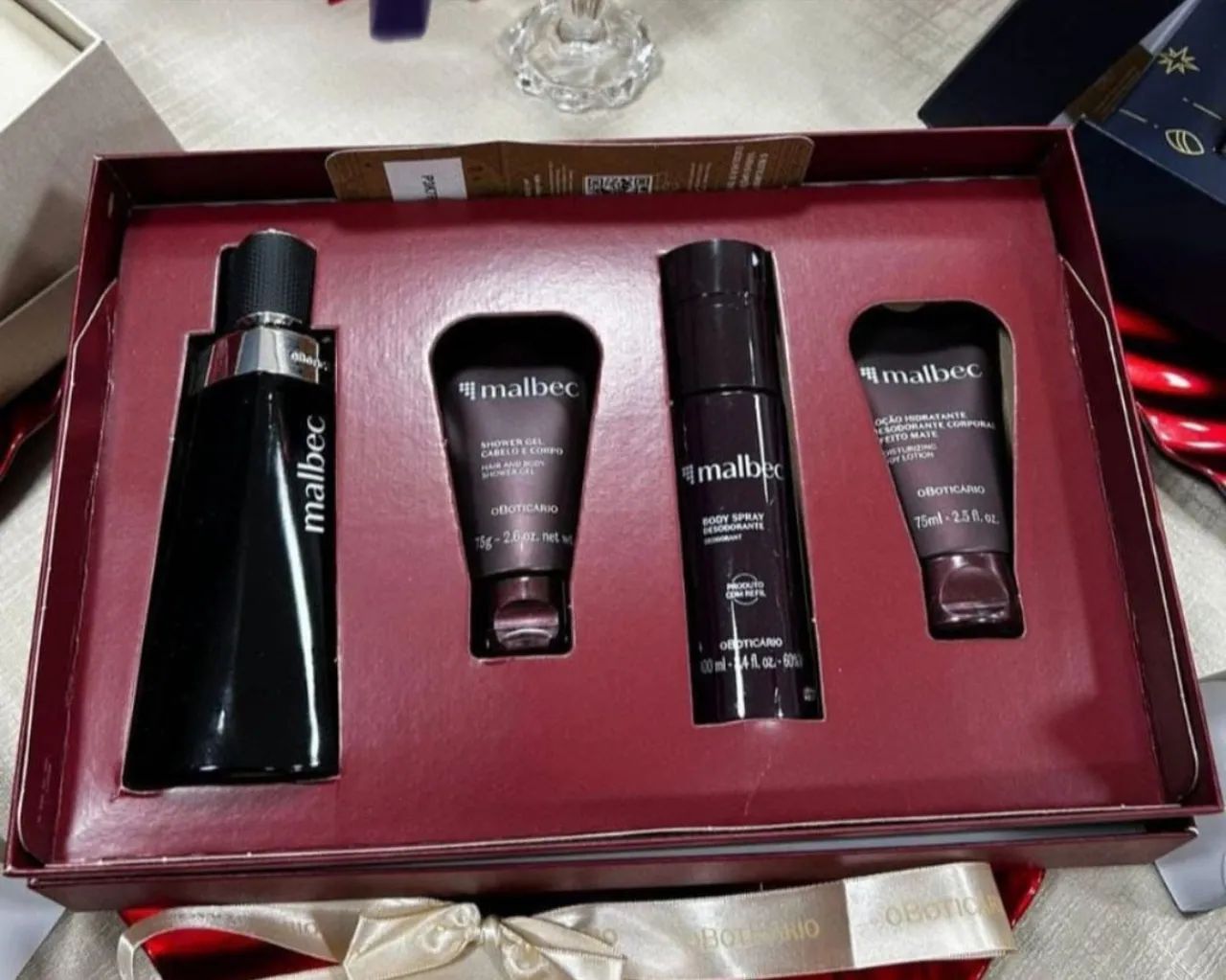 Kit Malbec O Boticário 