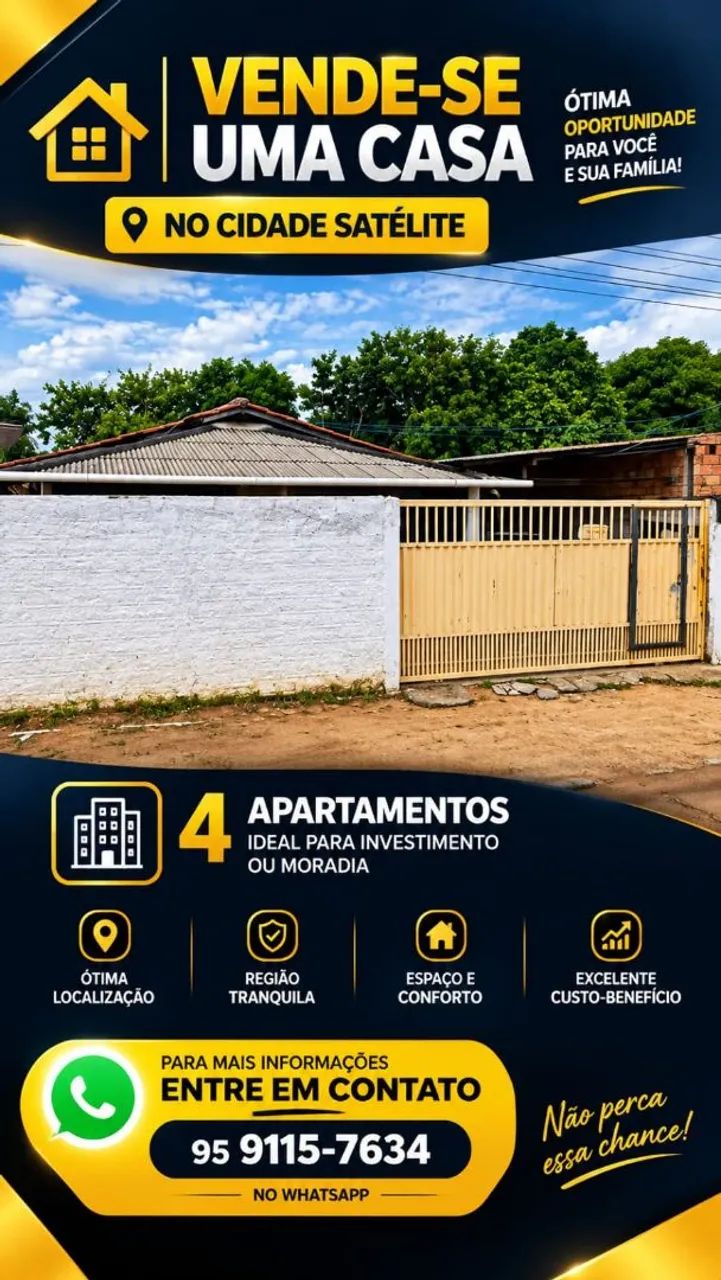 CASA - CIDADE SATÉLITE 