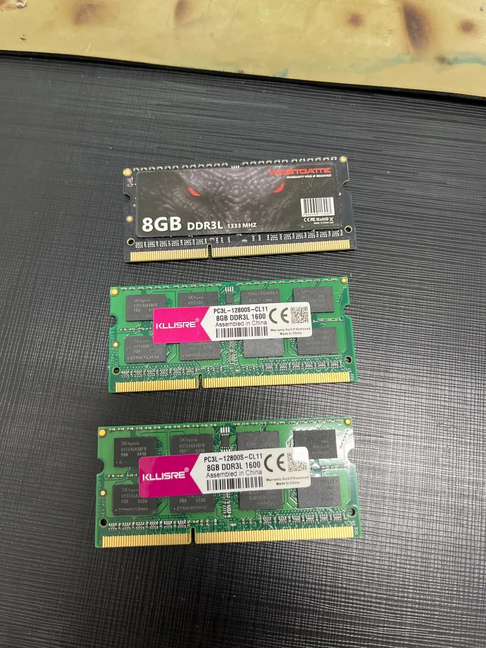 Memória 8gb ddr3 notebook 