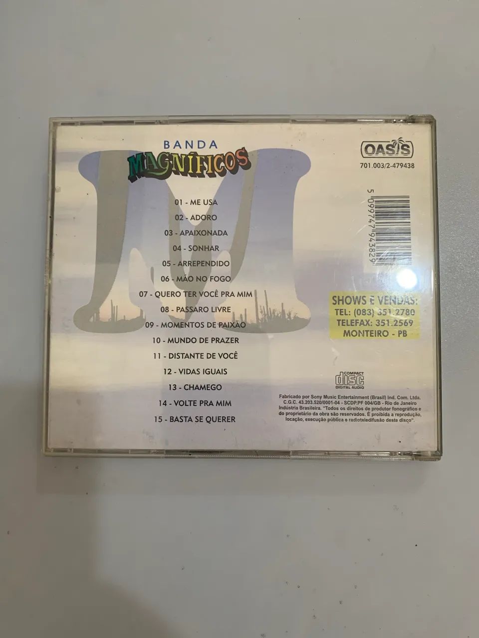CD Banda Magníficos - ?Me usa? - Foto 2