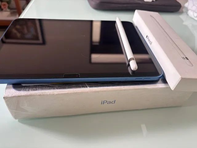 iPad 10, 64GB, azul + Apple Pencil 1ª geração - Tablets e E