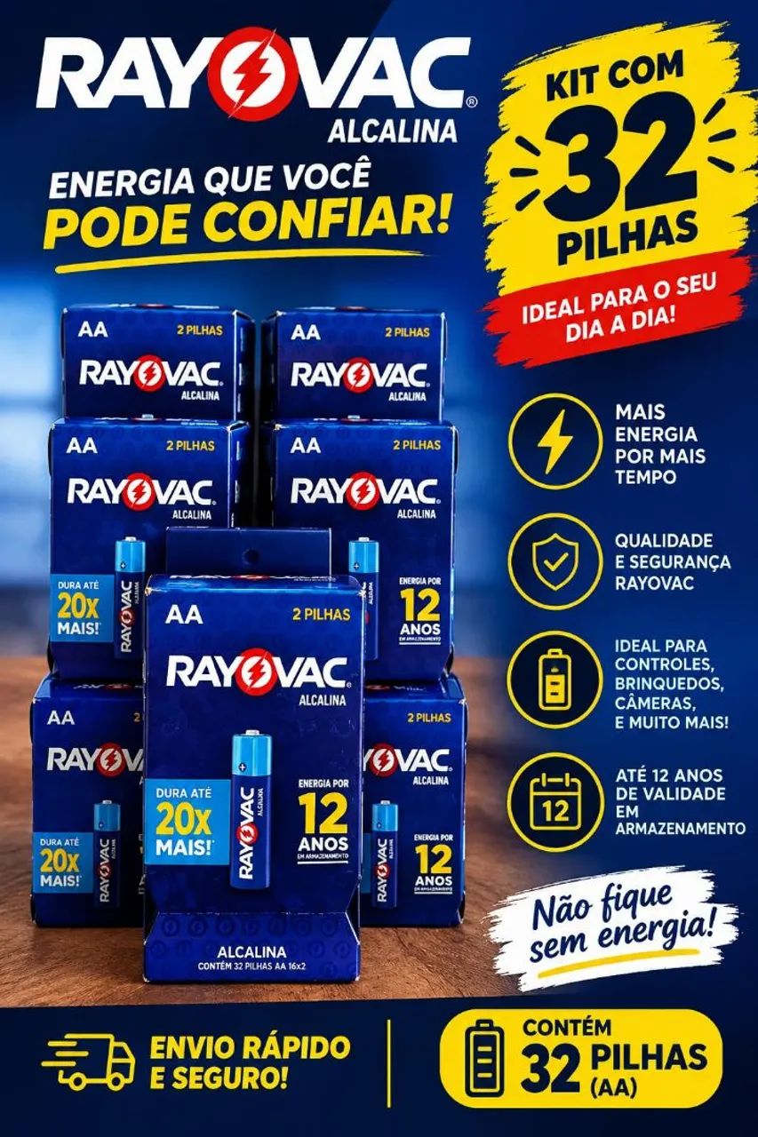 Pilha Rayovac