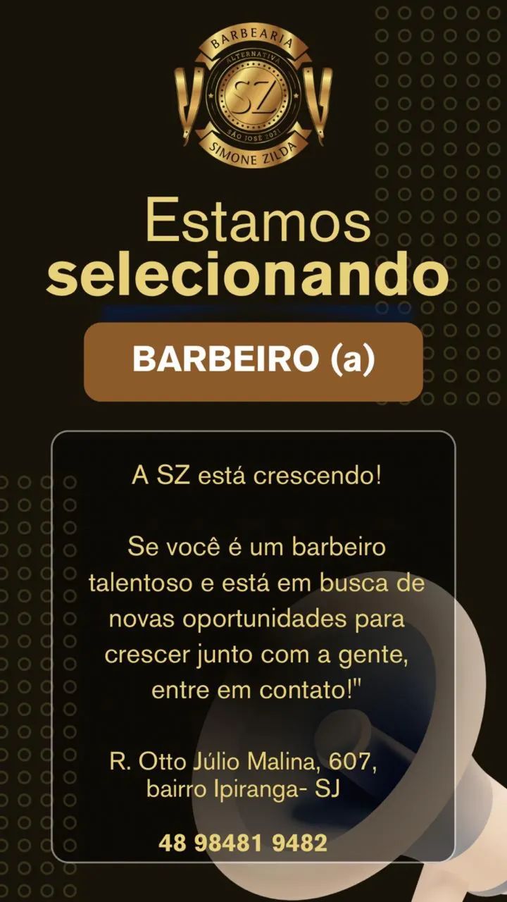Vaga para Barbeiro