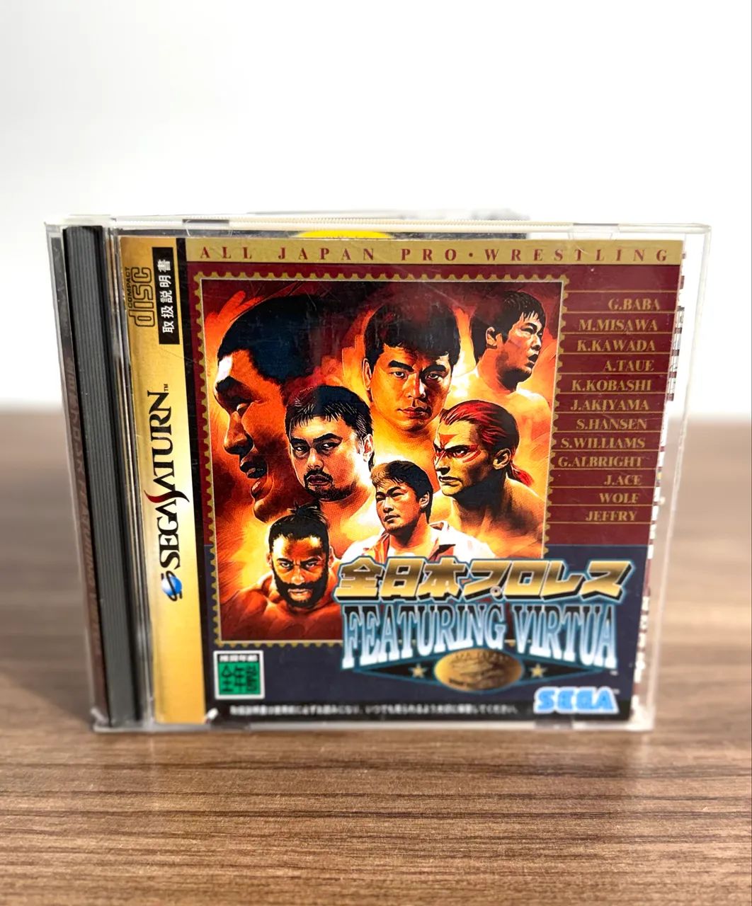 All Japan Pro Wrestling Featuring Virtua Sega Saturn 