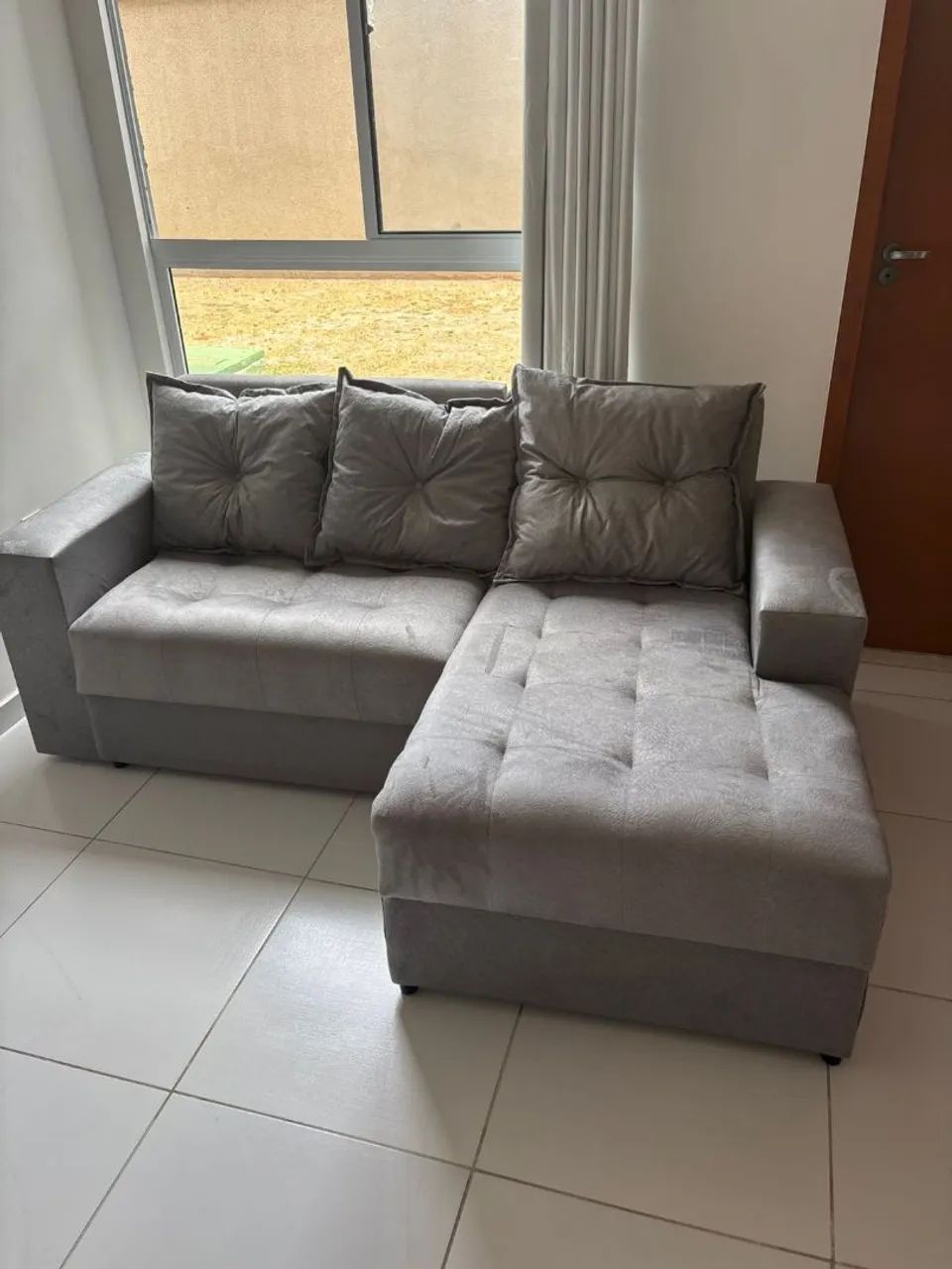 Sofás novos de fábrica entrega gratuita sofá  850 - Foto 3