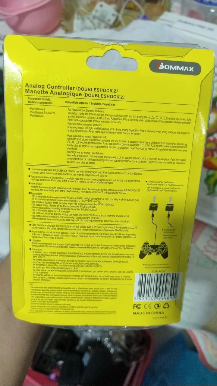 2 Controle de PS2 + um conversor de PS2 para HDMI - Foto 3