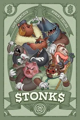 Stonks (Lacrado) Boardgame - Jogo de tabuleiro - Card game