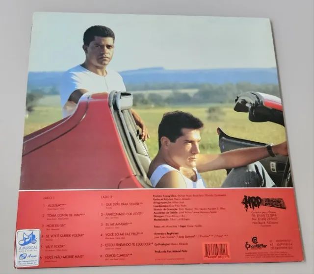 LP João Paulo & Daniel - Vol. VI (1995) - Foto 2