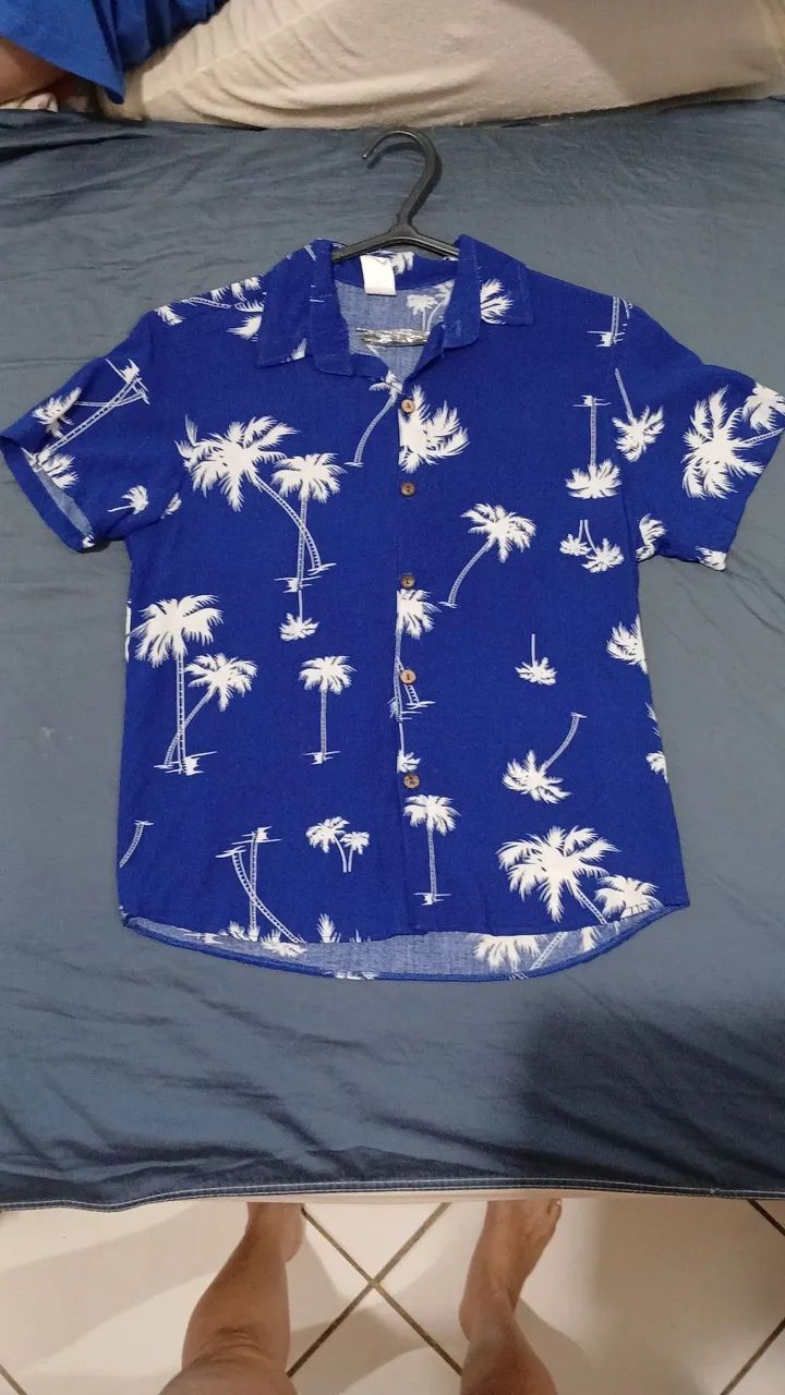 3 Camisas tecidos 14/16 anos - Foto 3