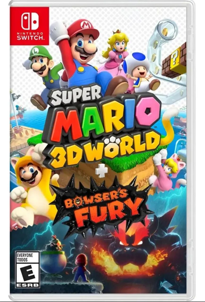 Super Mario 3d World + Bowser's Fury Nintendo Switch Físico