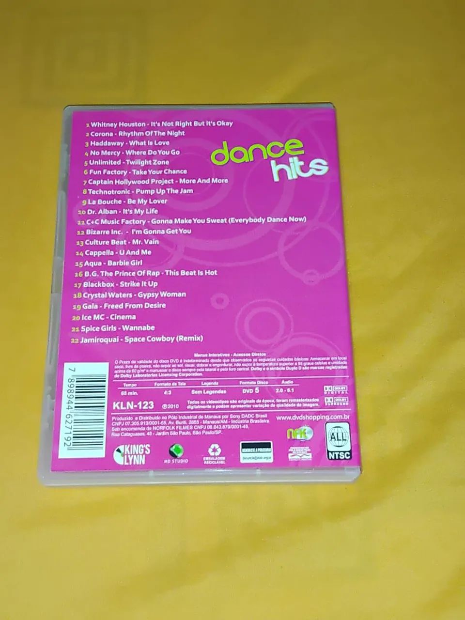 Dvd dance hits euro dance anos 90 - CDs, DVDs etc - Ceilândia