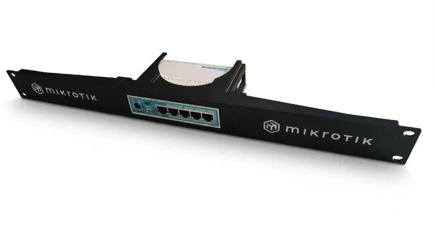 Suporte Rack 19 Para Mikrotik Hex Rb750/rb760 - Foto 3