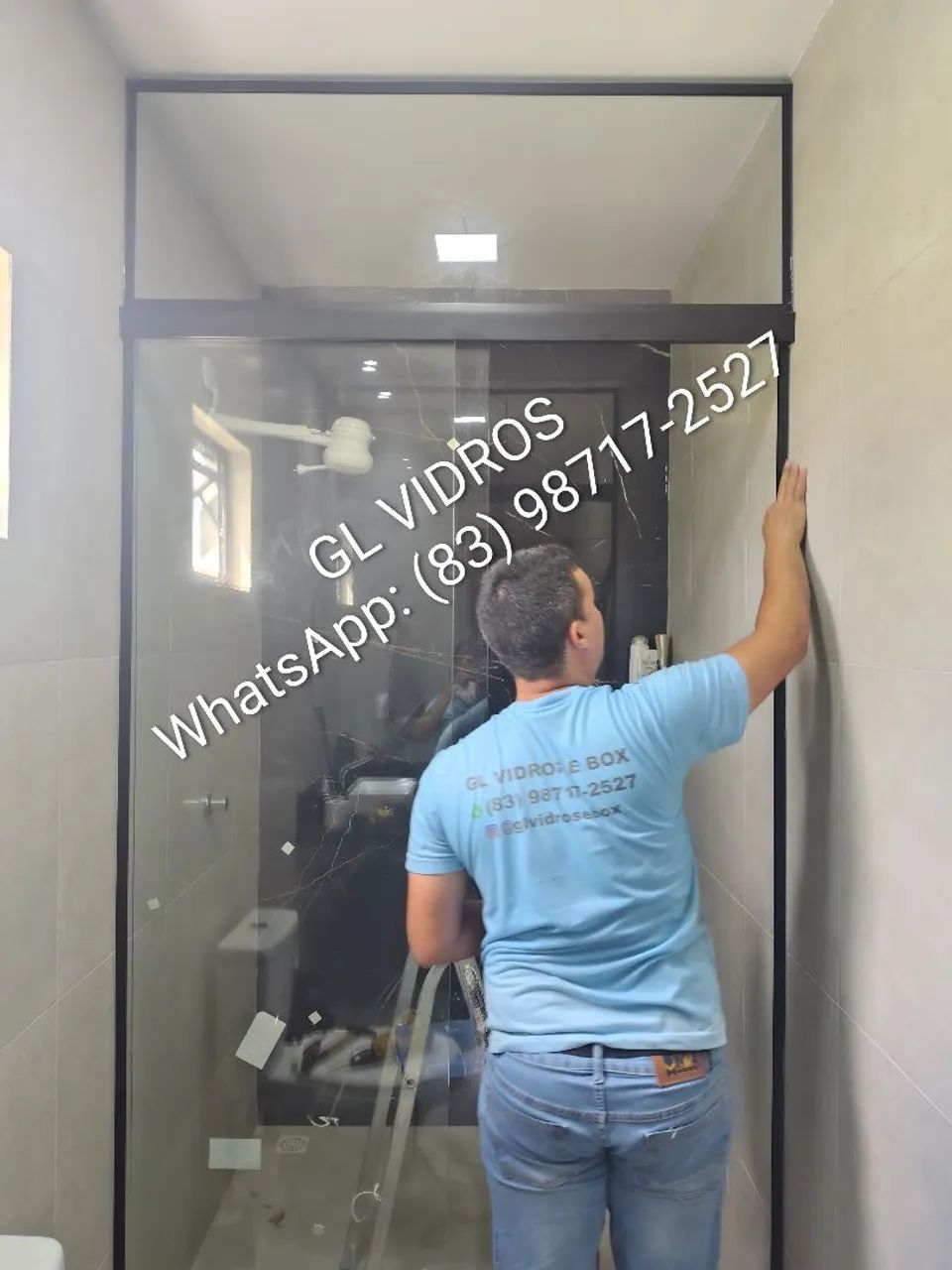 BOX DE VIDRO 8MM TEMPERADO! - Foto 4