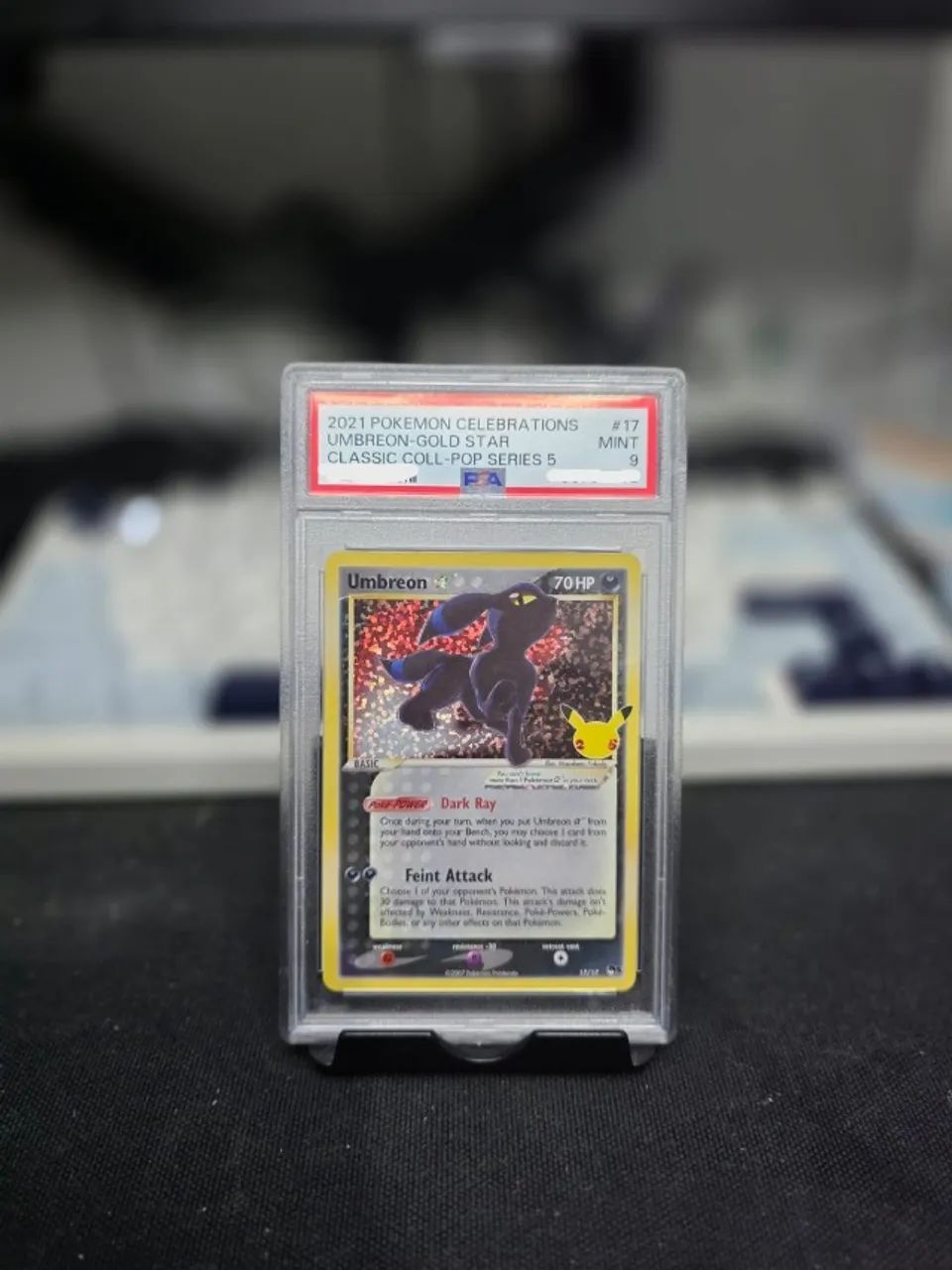 UMBREON GOLD STAR- ING- PSA 9 - Foto 3