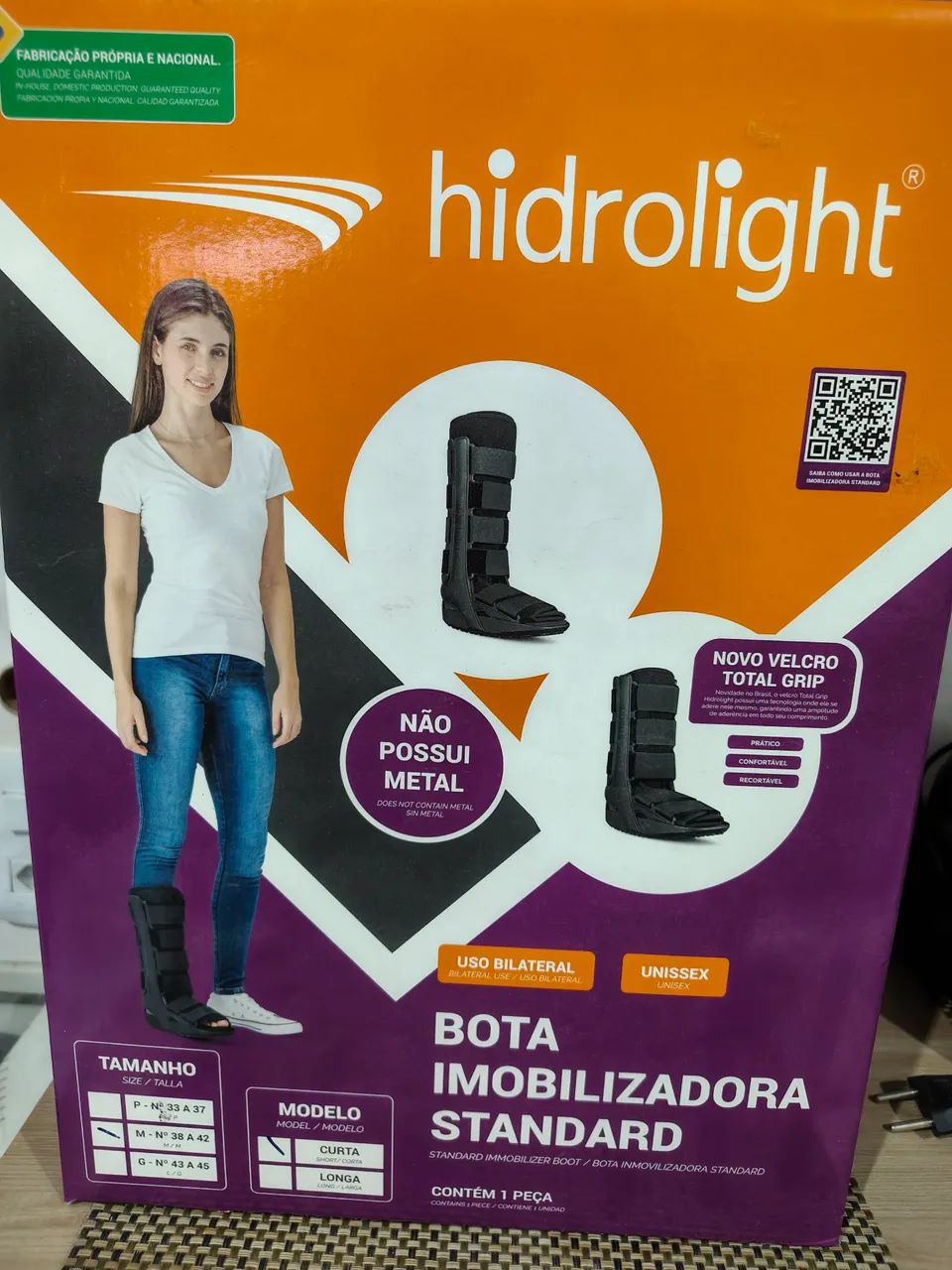 Bota imobilizadora