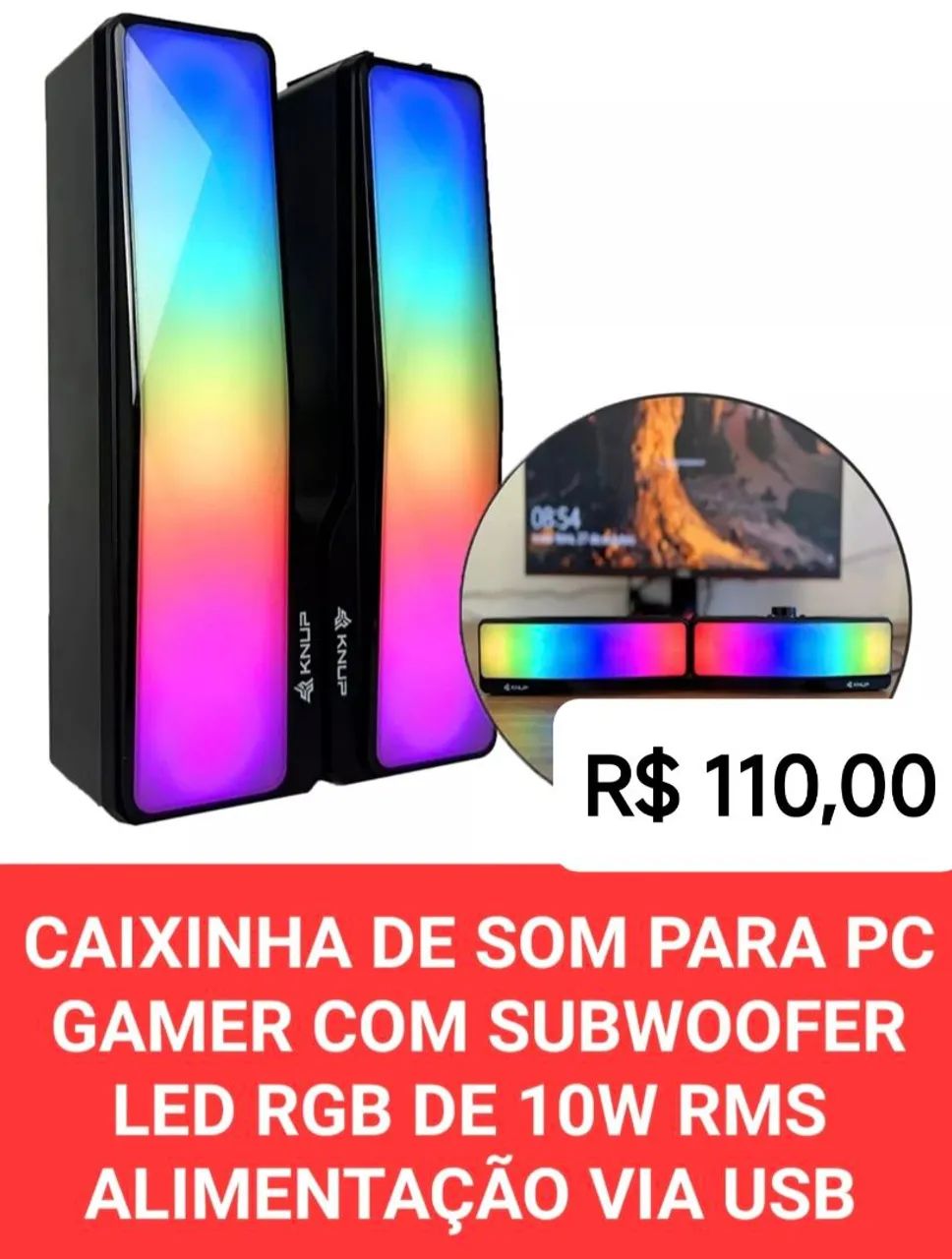 Caixinha de som PC
