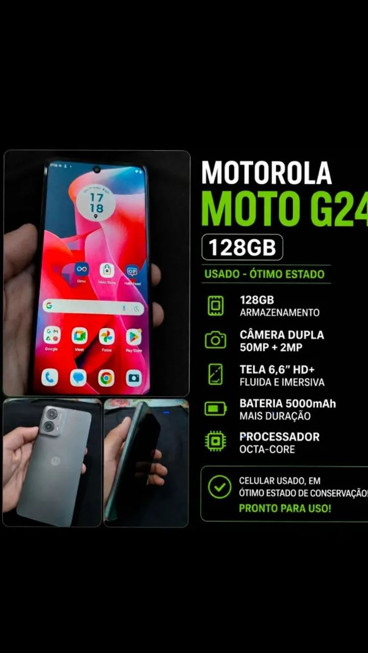 Celular motorola moto G24