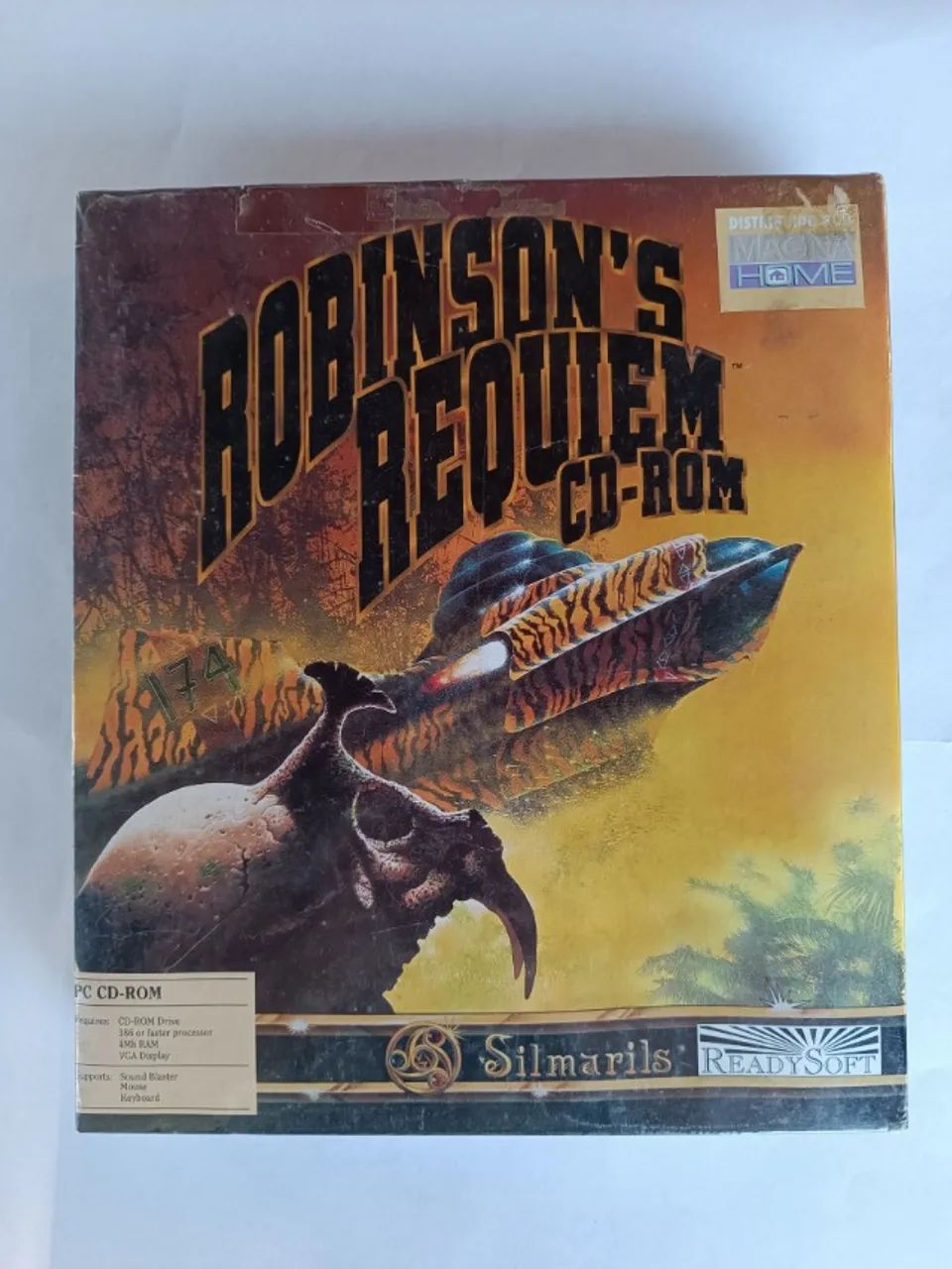 cd de jogo robison's requiem lacrado de fabrica ficção 60cx - CDs