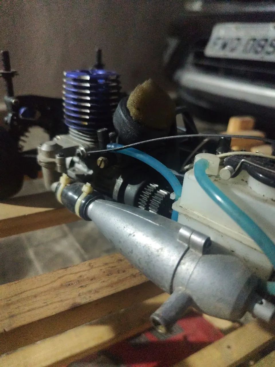 ? Lote 3x Kyosho PureTen Nitro 1/10 - Motores GXR e OS Max - Oportunidade ? - Foto 5