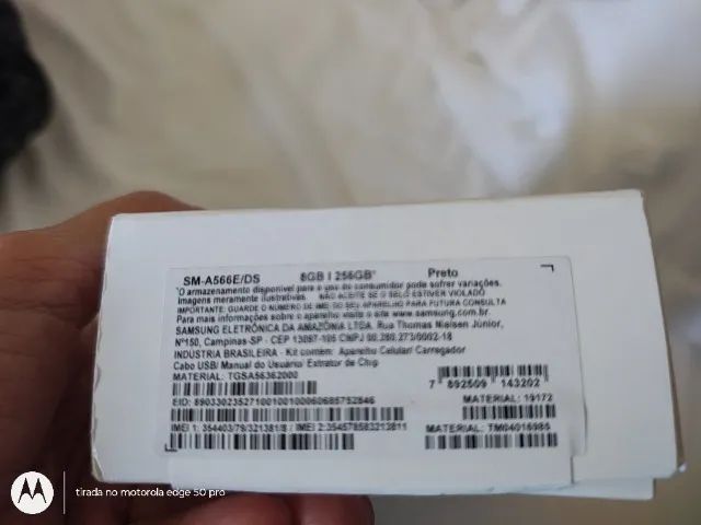Celular A56 Samsung 