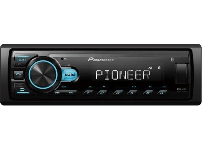 Central Multimídia Receiver Pioneer Com Bluetooth Mvh-145Br