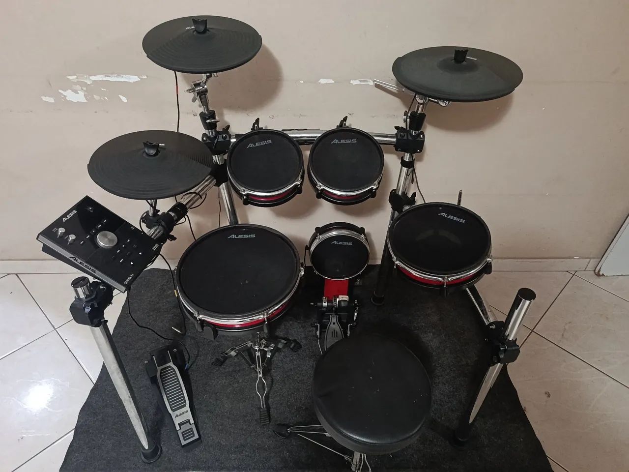  Bateria Eletrônica Alesis Crimson - Foto 5