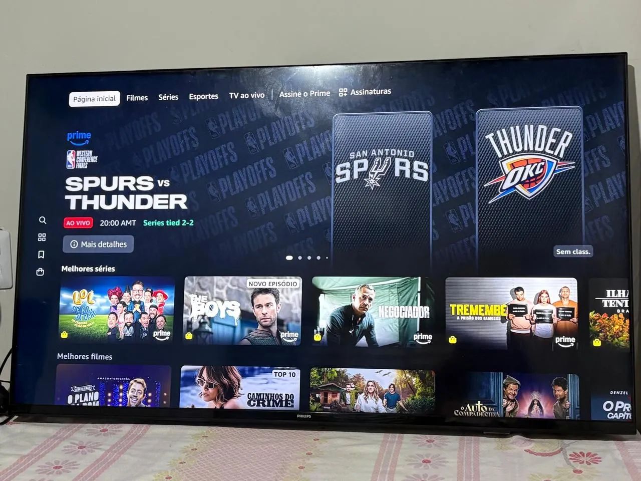 Smart tv 43 polegadas Philips  - Foto 4