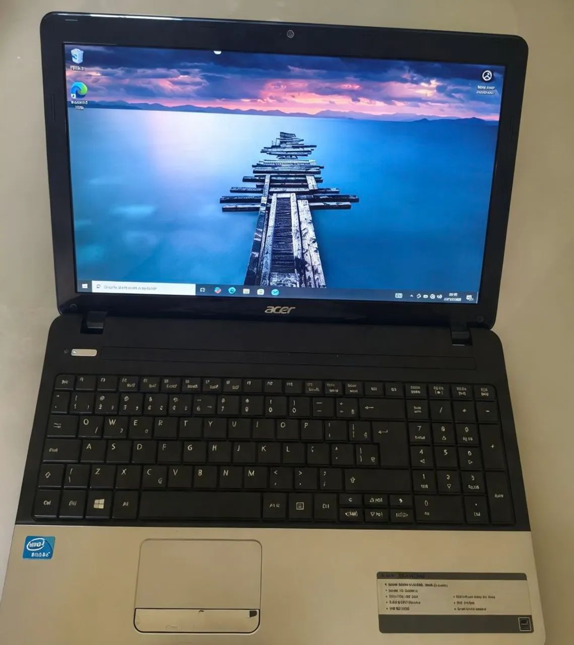 Notebook acer seminovo