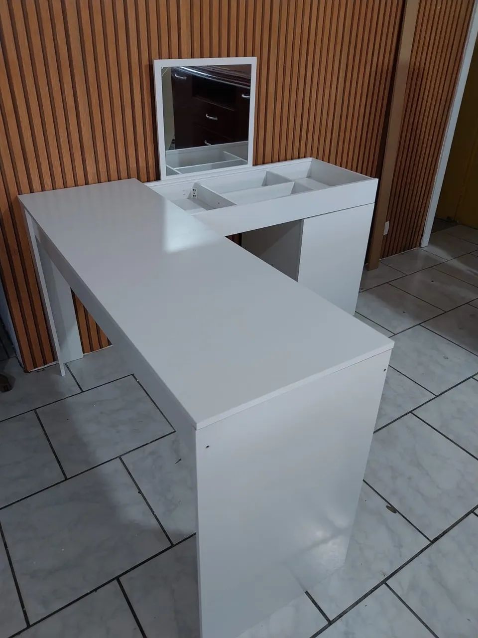 Escrivaninha com penteadeira nova linda ENTREGO - Foto 2