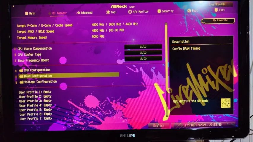 placa mae ASROCK Z790 LiveMixer - Foto 5