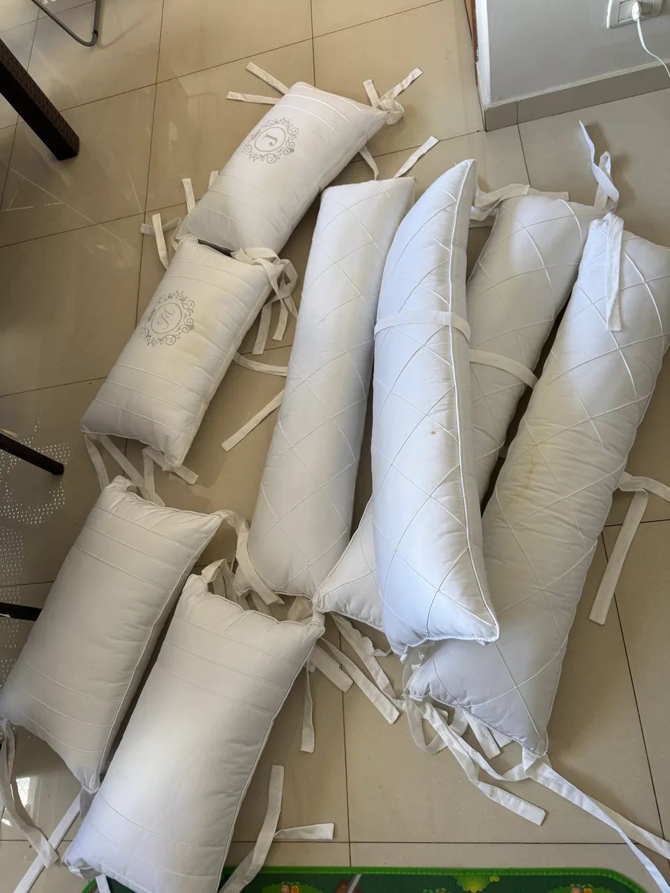 Kit berço , 2 kits nas letras J e M 