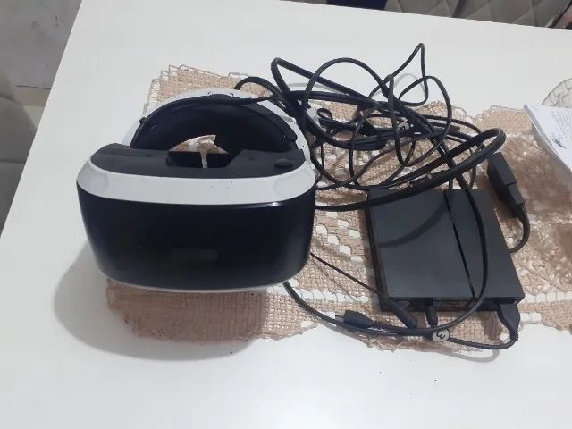 ÓCULOS VR 3D PS4 COMPLETO, FUNCIONANDO  - Foto 4